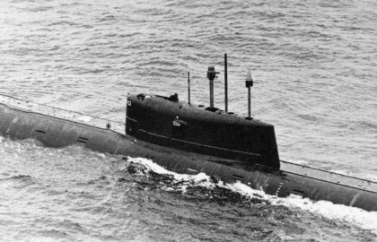טביעתה של הצוללת הרוסית הגרעינית מדגם מייק